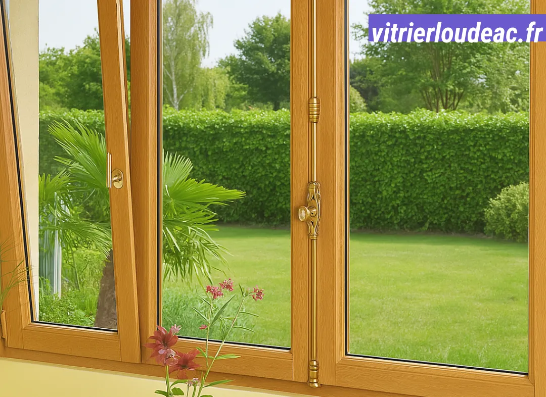 Installation de fenêtre en bois sur mesure Loudéac